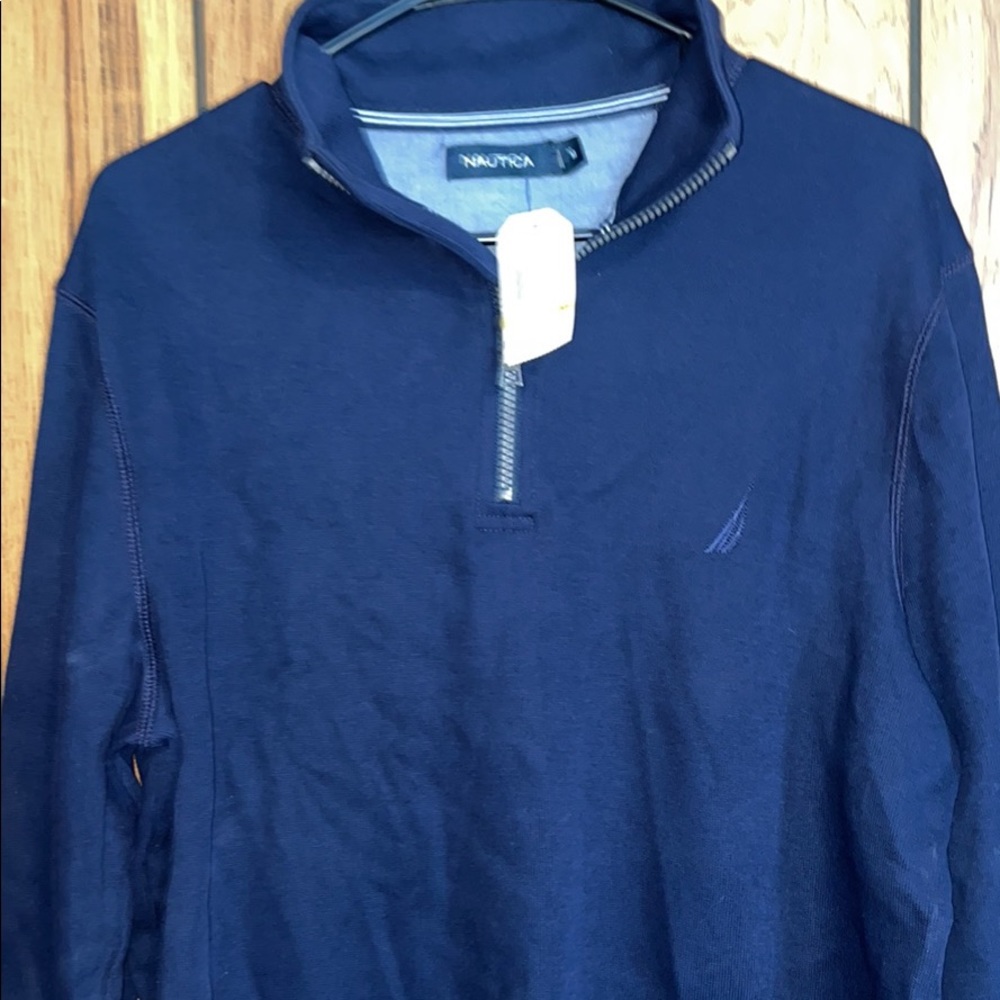 Nautica Blue Quarter Zip
